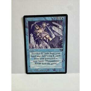 Recall Legends Magic The Gathering Read Description